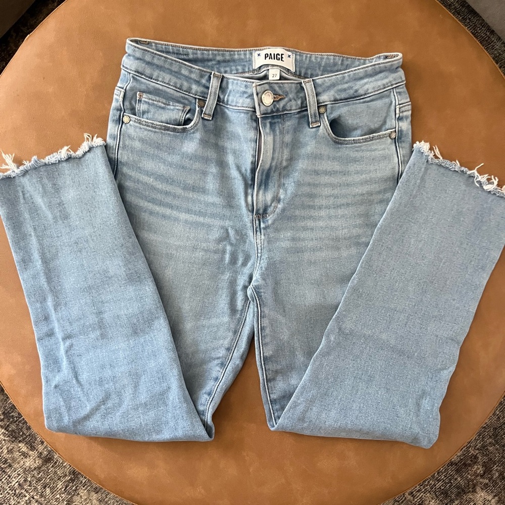 PAIGE Hoxton Slim Crop Jeans Size 27